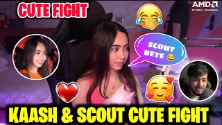 Kaashvi amp Scout Cute Fight 🥰 Kaash Said Scout Bete 😂 [upl. by Arocal]