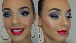 BLACKPOOL 2016 INSPIRED MAKEUP V9 Ballroom Dancing [upl. by Rainwater]