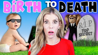 BIRTH TO DEATH of a HACKER SPY in Brookhaven Rebecca Zamolo Roblox RP [upl. by Naed734]