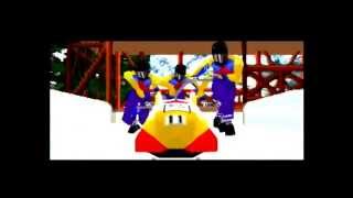 Konami Nagano Winter Olympics 98  Intro N64Hardware [upl. by Santini]