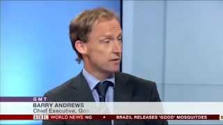 Barry Andrews on BBC World News [upl. by Desirae]