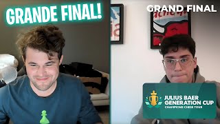 GRANDE FINAL Magnus Carlsen x Alireza Firouzja  Julius Baer 2024 [upl. by Elodea]