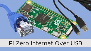 Connect Pi Zero to Internet Over USB Ethernet Connection [upl. by Peta]