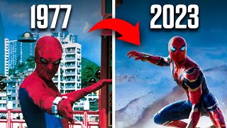 The Evolution of SpiderMan Movies 1977  2023 [upl. by Love989]