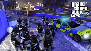 Counter Terror Chaos CTSFO on High Alert in GTA 5 LSPDFR Mod Ep 122 [upl. by Inanak]