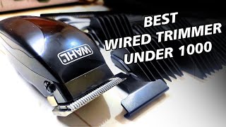 Best Trimmer Under 1000 🔥 Wired Trimmer  Professional Hair Trimmer  WAHL Corded Trimmer [upl. by Aviv]