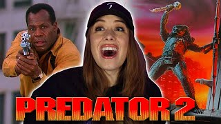 STILL SIMPING FOR THE PREDATOR Predator 2 1990 Movie Reaction [upl. by Persons]