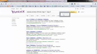 Yahoo Advanced Search Demo [upl. by Luht771]