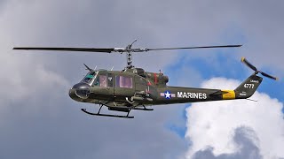 Bell UH1 quotHueyquot display  Sola Airshow 2024 [upl. by Eniluqcaj]