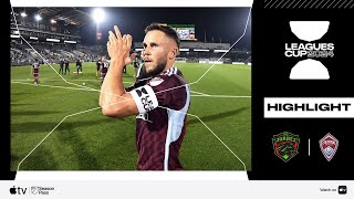 FC Juárez vs Colorado Rapids  Leagues Cup  Match Highlights  August 9 2024 [upl. by Silvan]