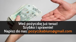 Pożyczka dla Ciebie – szybki sposób na realizację planów [upl. by Alicia298]