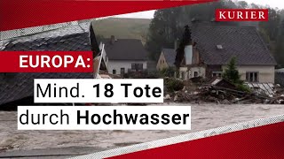 Tote durch Hochwasser Dramatische Bilder aus Mitteleuropa [upl. by Hterag]