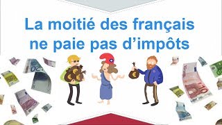 La moitié des français ne paie pas dimpôts  Décodéco [upl. by Nnyllaf]