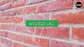 HYDROFUGE SUR BRIQUE POREUSE [upl. by Aikemal]