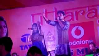 Dhaker Tale Komar Dole Song  Shovan and Trisha [upl. by Christean]