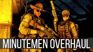 Militarized Minutemen  A Mod to Transform Fallout 4s Weakest Faction [upl. by Nelli]