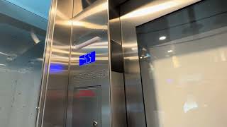 Rare voice Elevator at REM Brossard Station Montreal Quebec [upl. by Sitnerp]