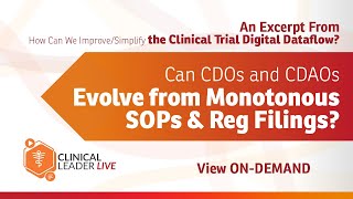 Can CDOs and CDAOs Evolve From Monotonous SOPs amp Reg Filings [upl. by Etteiluj]