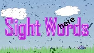 Dolch Sight Words Level 1 Group 1 [upl. by Eycal]