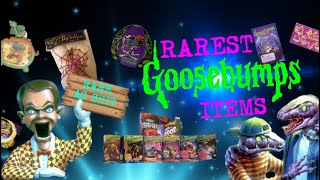 Rarest and Most Expensive Goosebumps Items [upl. by Haidej]