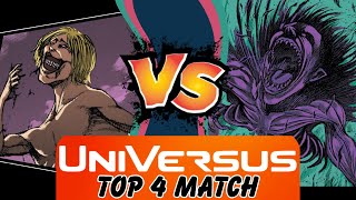 Smiling Titan Death VS Ymir Jaw Titan  UniVersus Gameplay [upl. by Relyhs]