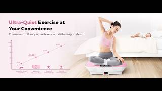 MERACH Vibration Plate Exercise Machine [upl. by Avin]