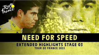 Highlights  Stage 3  TDF2022 [upl. by Nidorf]