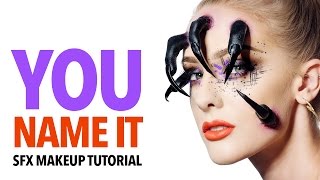 You name it special fx makeup tutorial [upl. by Maryanna306]