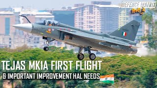 Tejas Mk1As First flights  amp Improvement HAL needs  हिंदी में [upl. by Pronty]