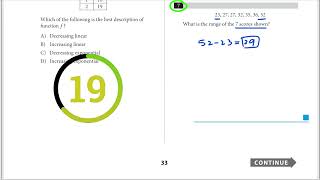 SAT  Test 5 Digital  Module 1  Problem 7  IN 30 SECONDS OR LESS [upl. by Bella]