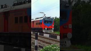 Unique red colour inspection train shortsvideo [upl. by Hollister]