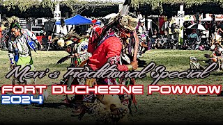 Mens Traditional Special Song 1  Sun Fort Duchesne Powwow 2024 [upl. by Cirenoj]