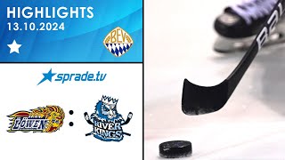 13102024  Highlights  EHC Waldkraiburg vs HC Landsberg Riverkings [upl. by Cresa]