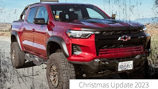 2023 Zr2 Chevy Colorado Christmas mod updates [upl. by Mable]