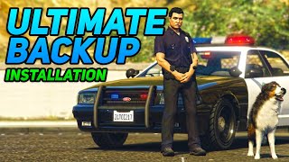 How To Install ULTIMATE BACKUP  LSPDFR Plugins [upl. by Ringsmuth789]