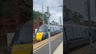 GWR 80112 heads through Dawlish from London Paddington [upl. by Mercie858]