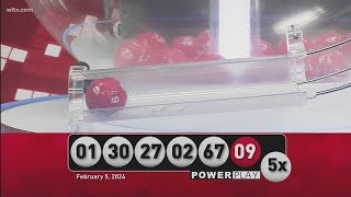 Powerball February 5 2024 [upl. by Ardnuhsor]