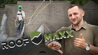 Roofing pliability test Will Roofers love or hate Roof Roof Maxx technology Vote in commentslikes [upl. by Hgielek]