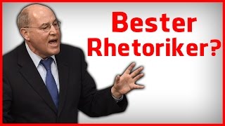 Die Rhetorik des Gregor Gysi  Analyse der Wutrede [upl. by Vadnee]