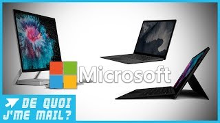 Les nouvelles Surface de Microsoft arrivent en France DQJMM 12 [upl. by Preiser395]