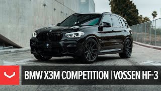 BMW X3M Competition  Hybrid Forged HF3 Wheels [upl. by Aimerej]