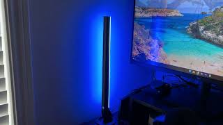 Govee RGBIC Gaming Light Bars H6047 with Smart Controller  Product Review [upl. by Kcirddes]