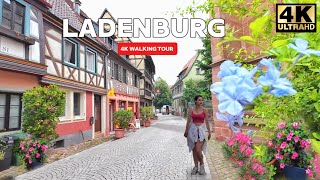 THE MOST BEATUFUL OLD VILLAGE IN GERMANY 4K 60fps HDR Walking Tour WITH CAPTIONS BY VISUAL WALK ARS [upl. by Ayiram]