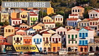 KASTELLORIZO GREECE  4K WALKING TOUR  TRAVEL 2023 [upl. by Llevel168]