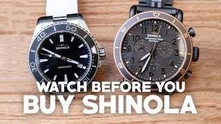 3K SHINOLA Watch BEFORE You Buy [upl. by Ellerrad]