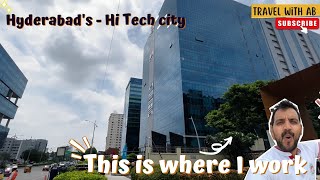 This is where I work  My Office at Hyderabads Hitech city  Best place to work [upl. by Bautram]