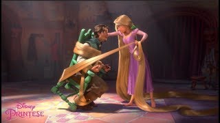 O Poveste Încâlcită  Rapunzel face un pact  Disney Prințese [upl. by Anoed]