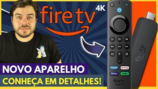 AMAZON FIRE TV STICK 4K CHEGOU VALE A PENA COMPRAR [upl. by Angell]