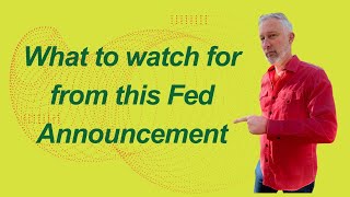 What to watch for from this Fed Announcement [upl. by Salisbarry]