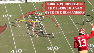 49ers Playbook Brock Purdy leads SF to a win over the Bucs [upl. by Iams]